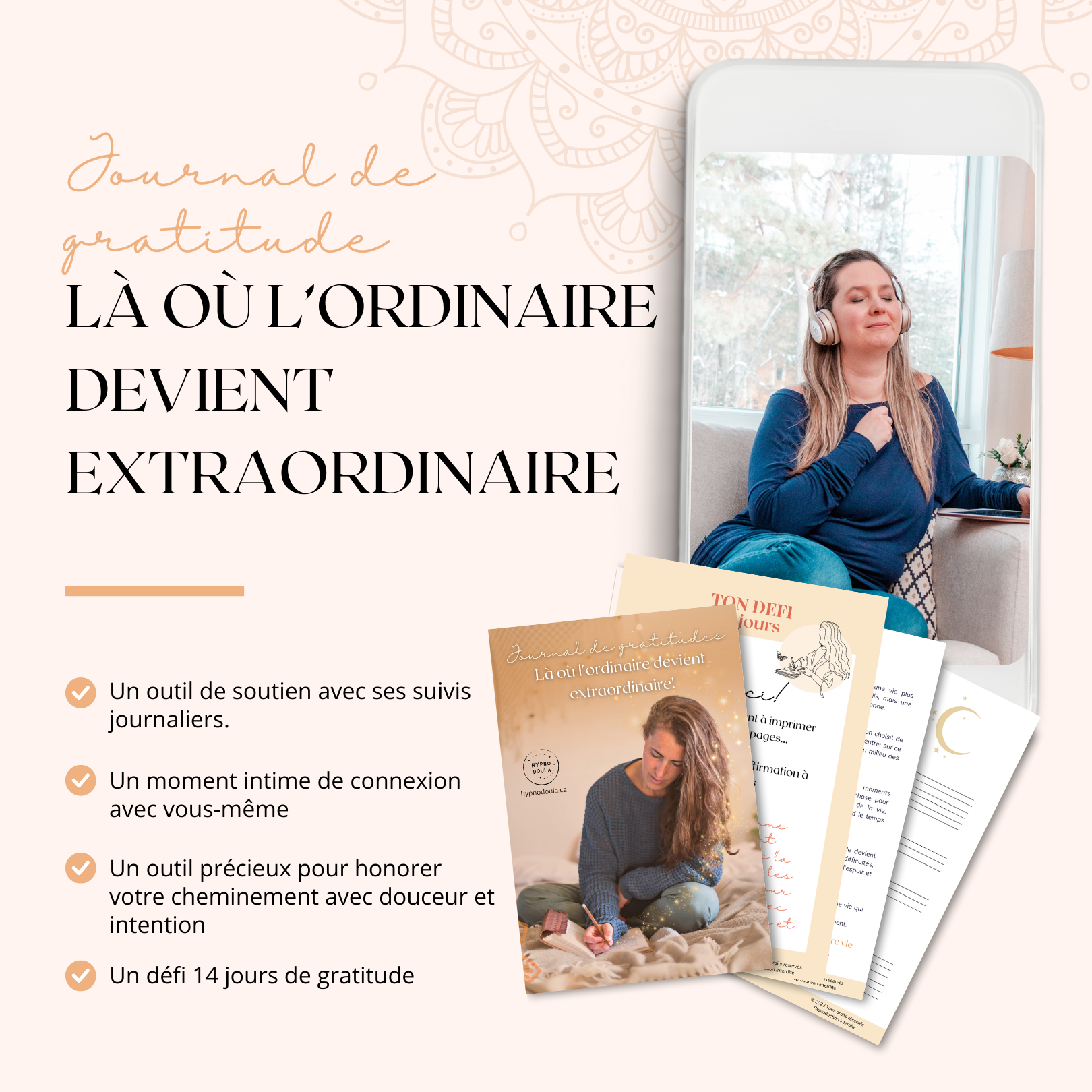 Journal de Gratitude : Là où l&