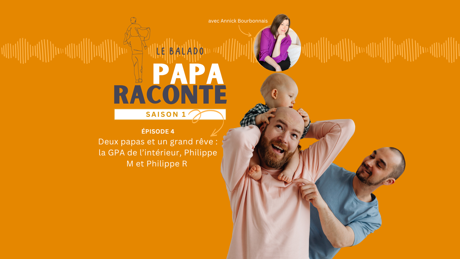Épisode 4 - Deux papas et un grand rêve : la GPA de l’intérieur, Philippe M et Philippe R