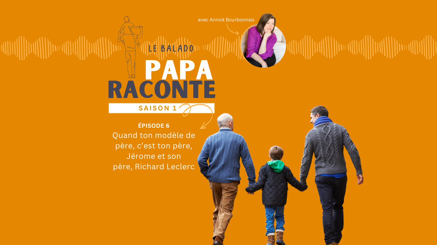 Épisode 6 - Quand ton modèle de père, c’est ton père, Jérome et son père, Richard Leclerc